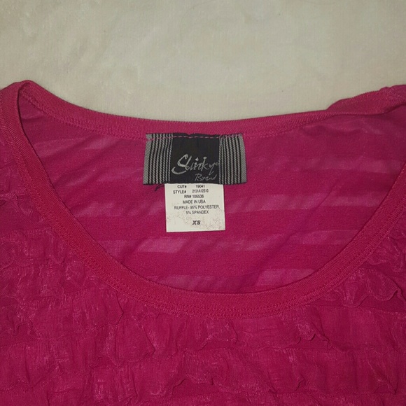 Pink Ruffle Tank Top - Picture 4 of 4