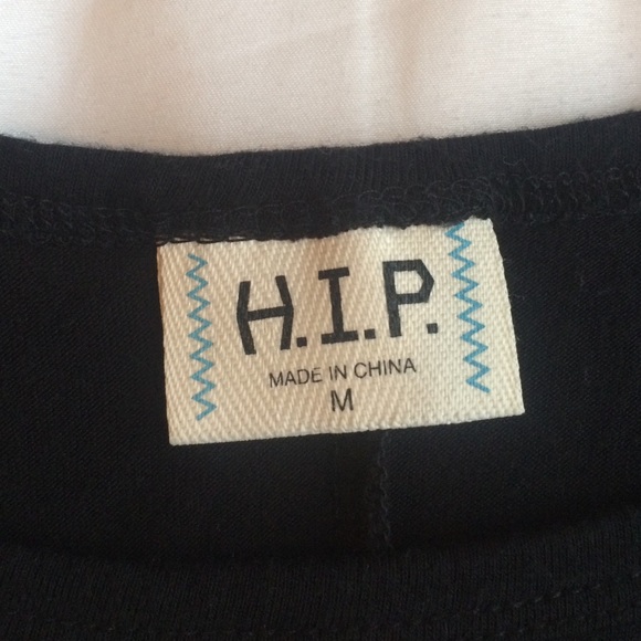 black fringe tee - Picture 2 of 3