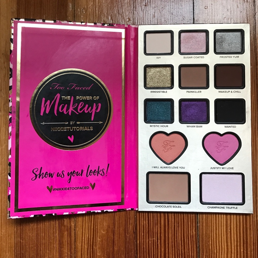 Have too many palettes and don't use it enough.