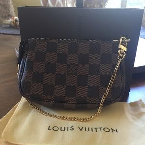Authentic Louis Vuitton Mini Pochette Damien