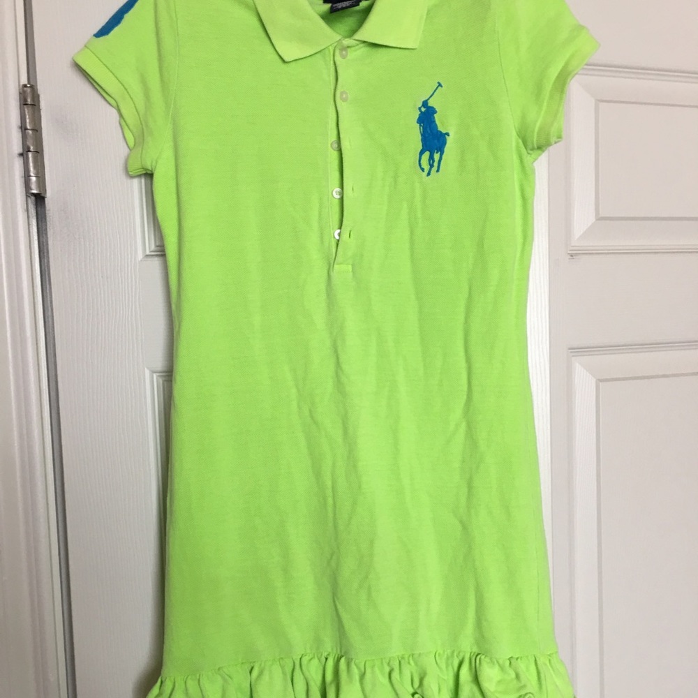 Girls Ralph Lauren Big Pony Polo Dress