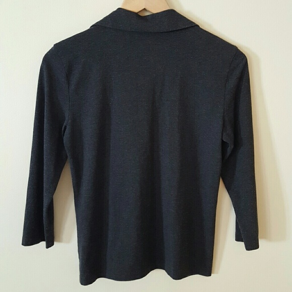 Three quarter length button up shirt - Picture 3 of 4