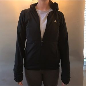 Adidas Black Zip Up Jacket