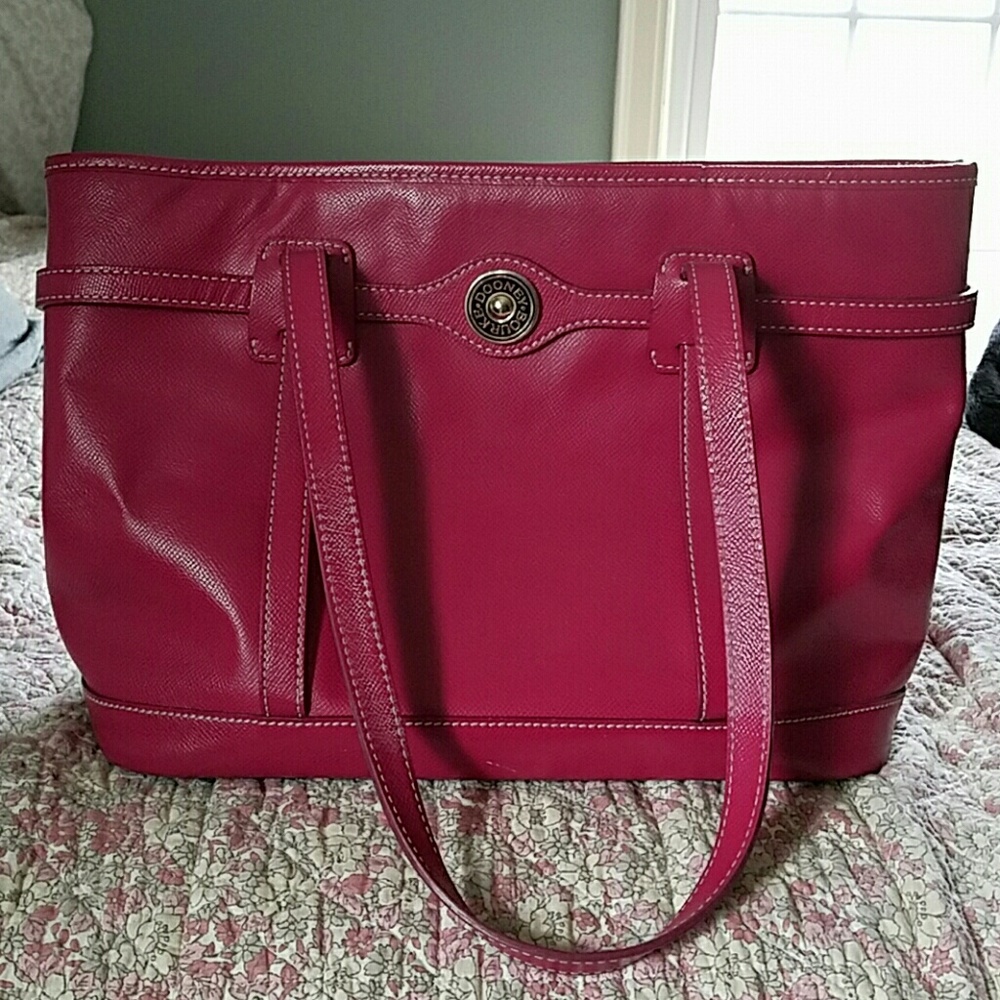 Fushia pink Doone & Boureky tote