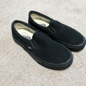 Black Vans Slip-Ons