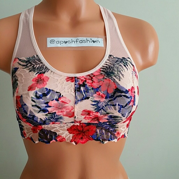 Nwt Pink Vs Unlined Bralette XS + Panty size XS - Picture 2 of 4