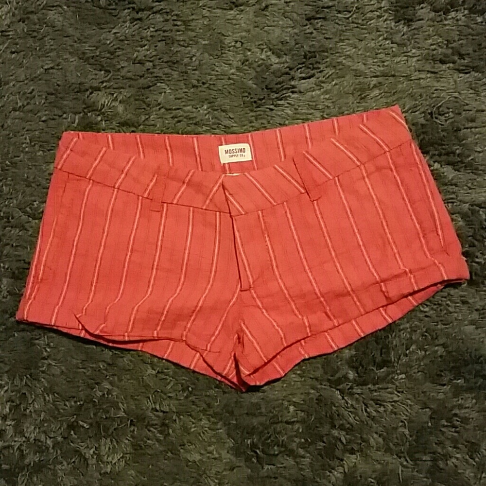 Coral Mossimo Shorts