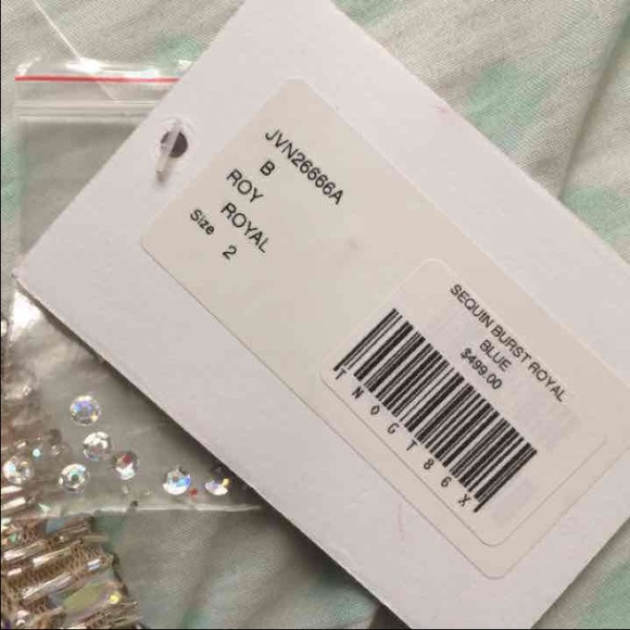 Jovani Royal Blue Prom Dress - Picture 4 of 4