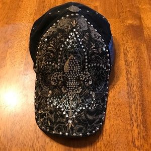 Studded hat by Stephanie Head Wear