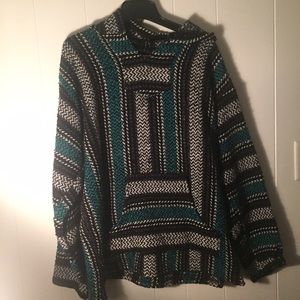 Baja Pullover sweatshirt With Hood