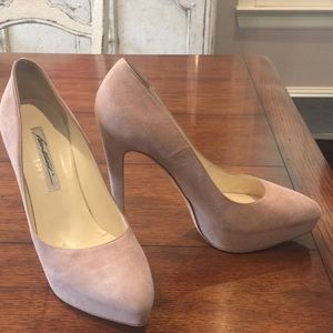 Suede Brian Atwood Pumps