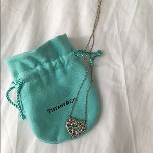 Tiffany & Co. Olive Leaf Heart Pendant