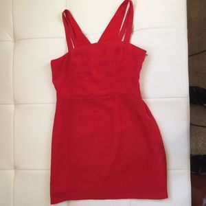 SALE Urban Outfitters Silence & Noise red dress