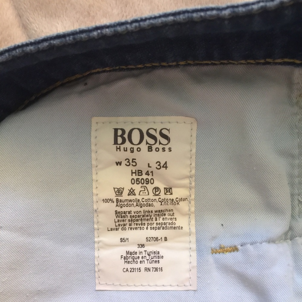 HUGO BOSS Men's W35" 👖 - Picture 3 of 3
