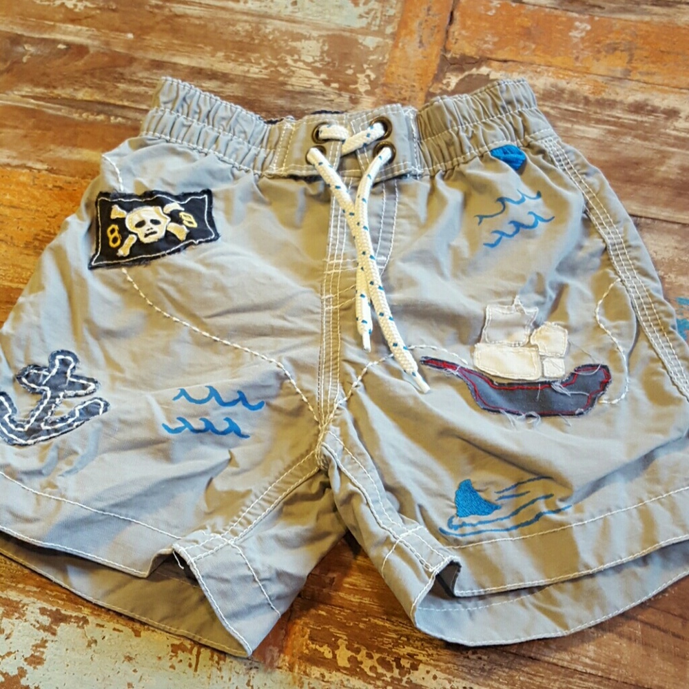 Baby Gap Pirate Swim Trunks