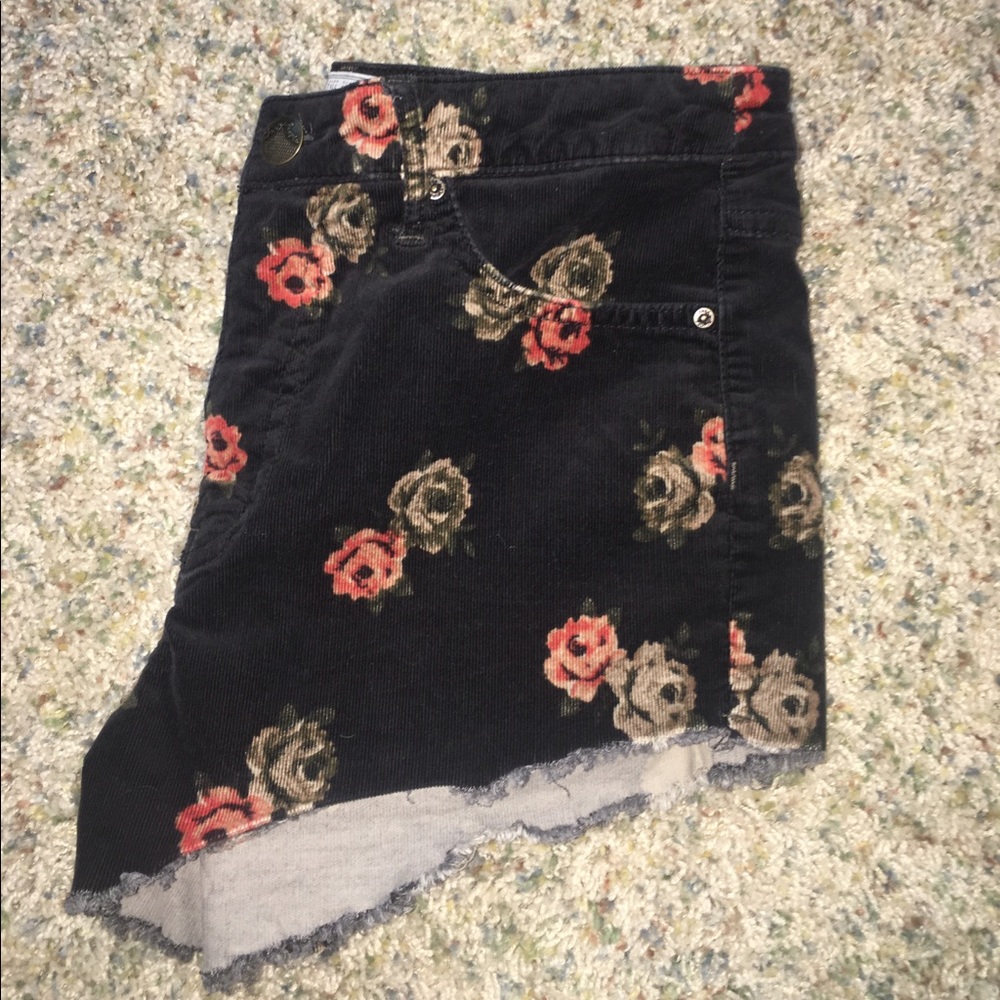 Free People floral shorts