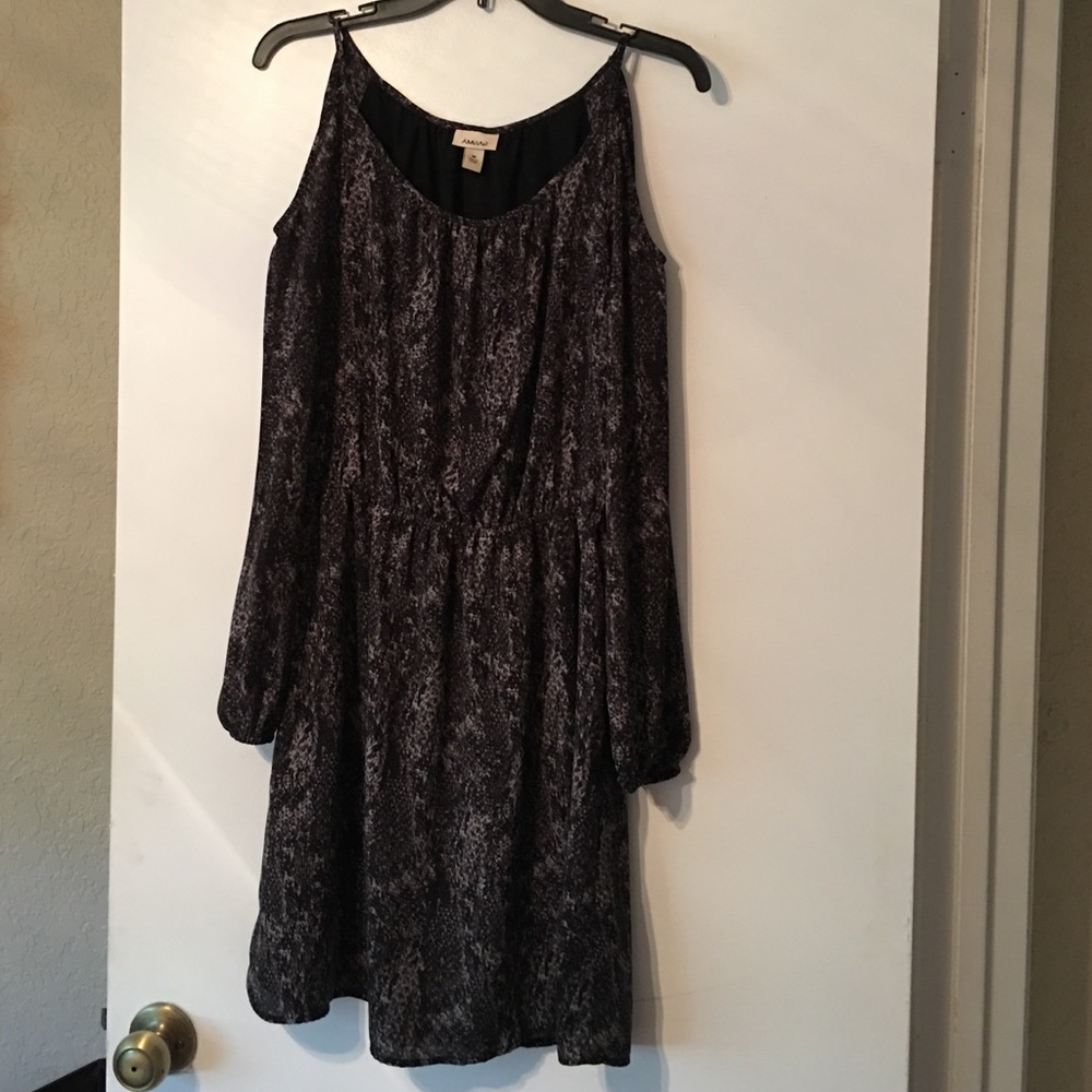 Target Off shoulder grey dress