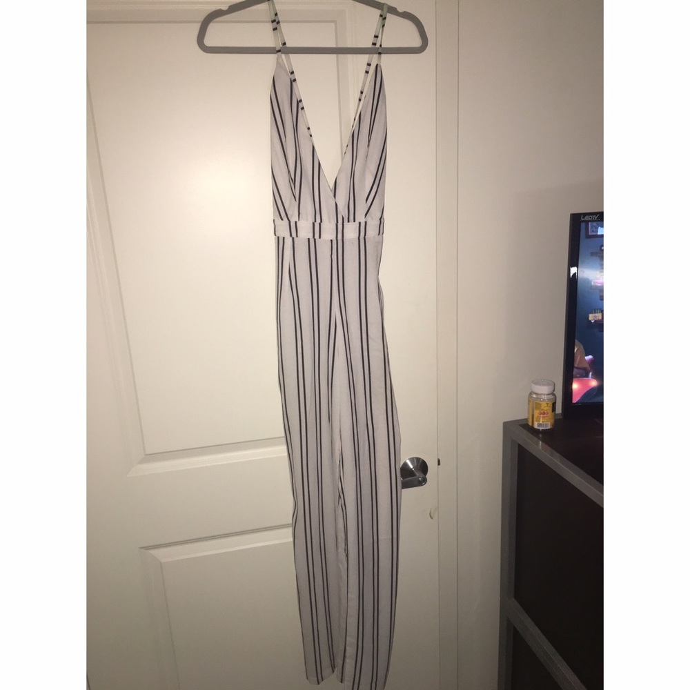 Tobi Striped Jumpsuit