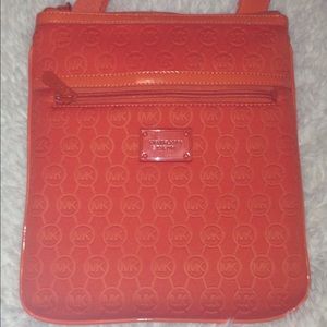 MICHAEL KORS MK OrangeCross-body Shoulder Bag