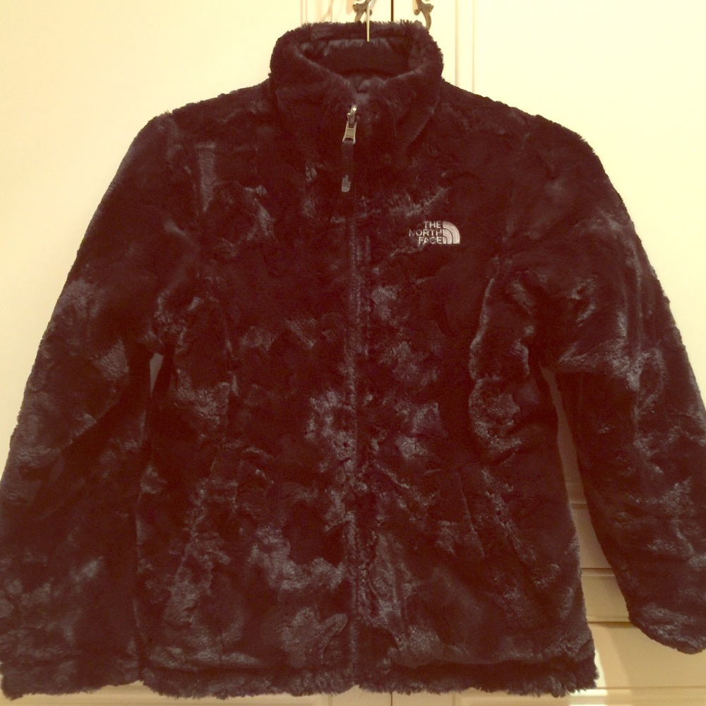 North Face Girls Reversible Jacket, M like new!
