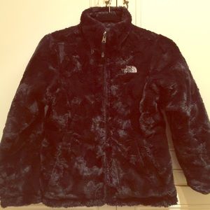 North Face Girls Reversible Jacket, M like new!