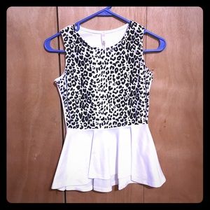 Leopard Print Top