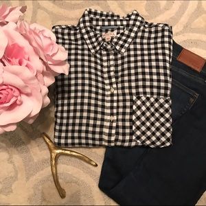 Merona Gingham Plaid Flannel