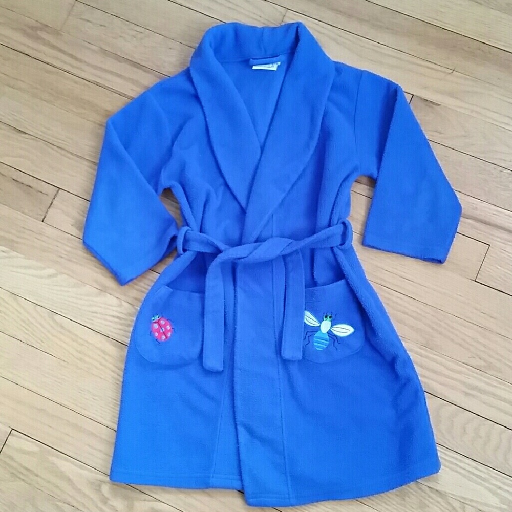 Kids fleece robe (ages 4 to 6) - Picture 1 of 4