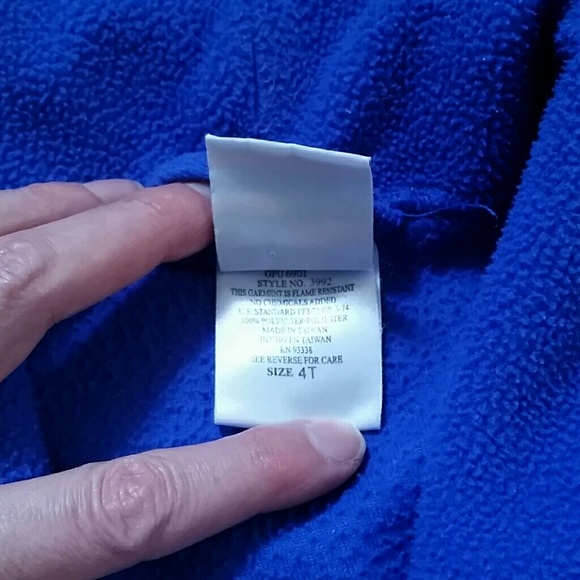 Kids fleece robe (ages 4 to 6) - Picture 2 of 4