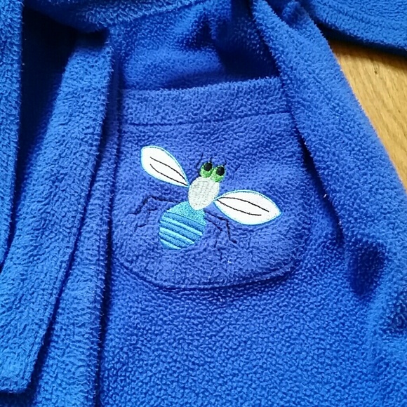 Kids fleece robe (ages 4 to 6) - Picture 3 of 4