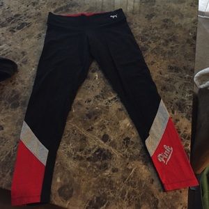 Victoria secret pink flat wasted yoga pants