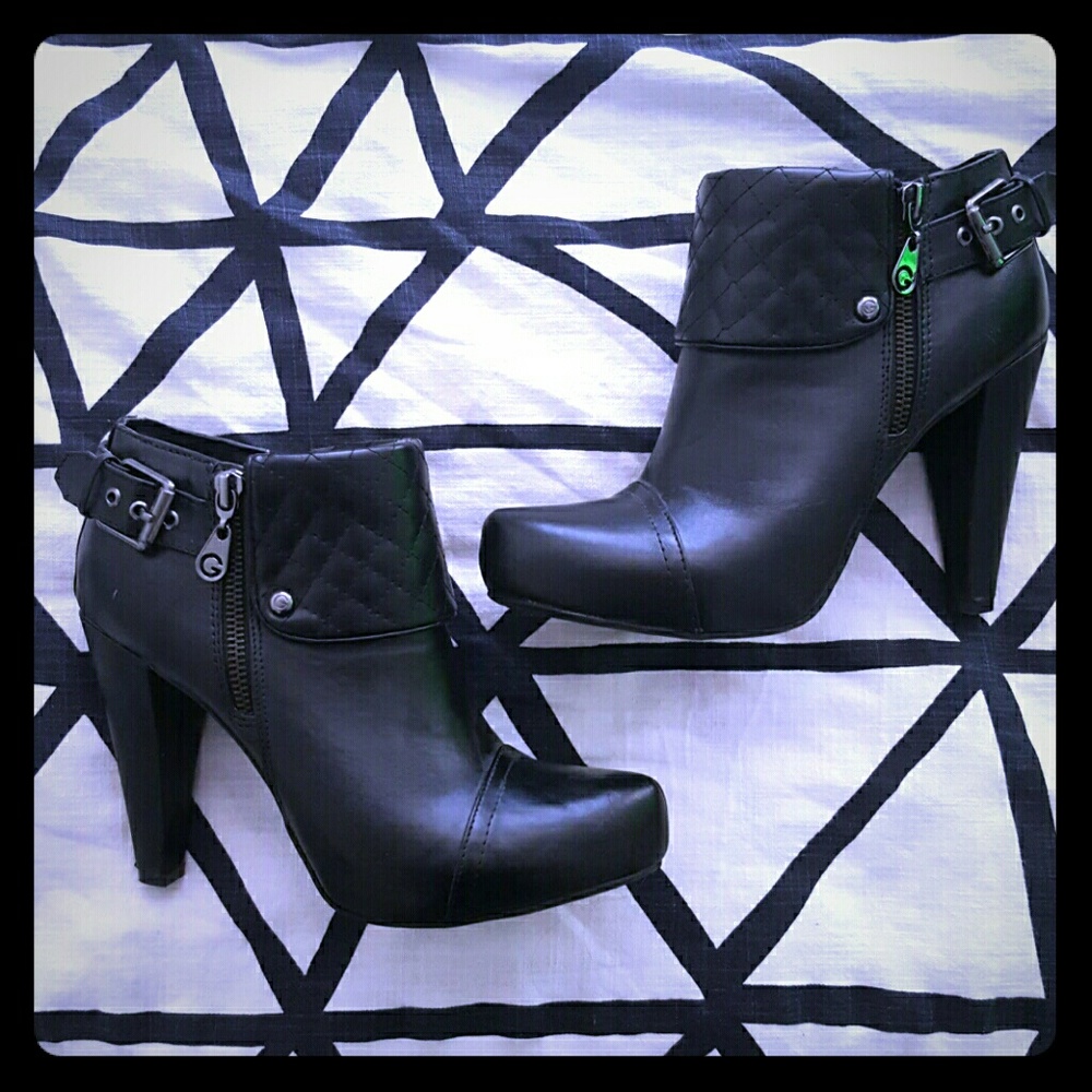 Black G by Guess Booties