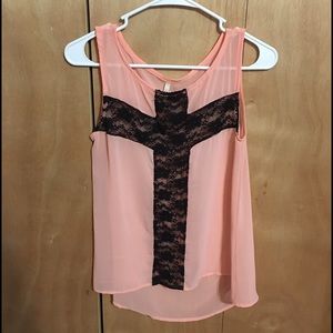 Sheer Pink Tank