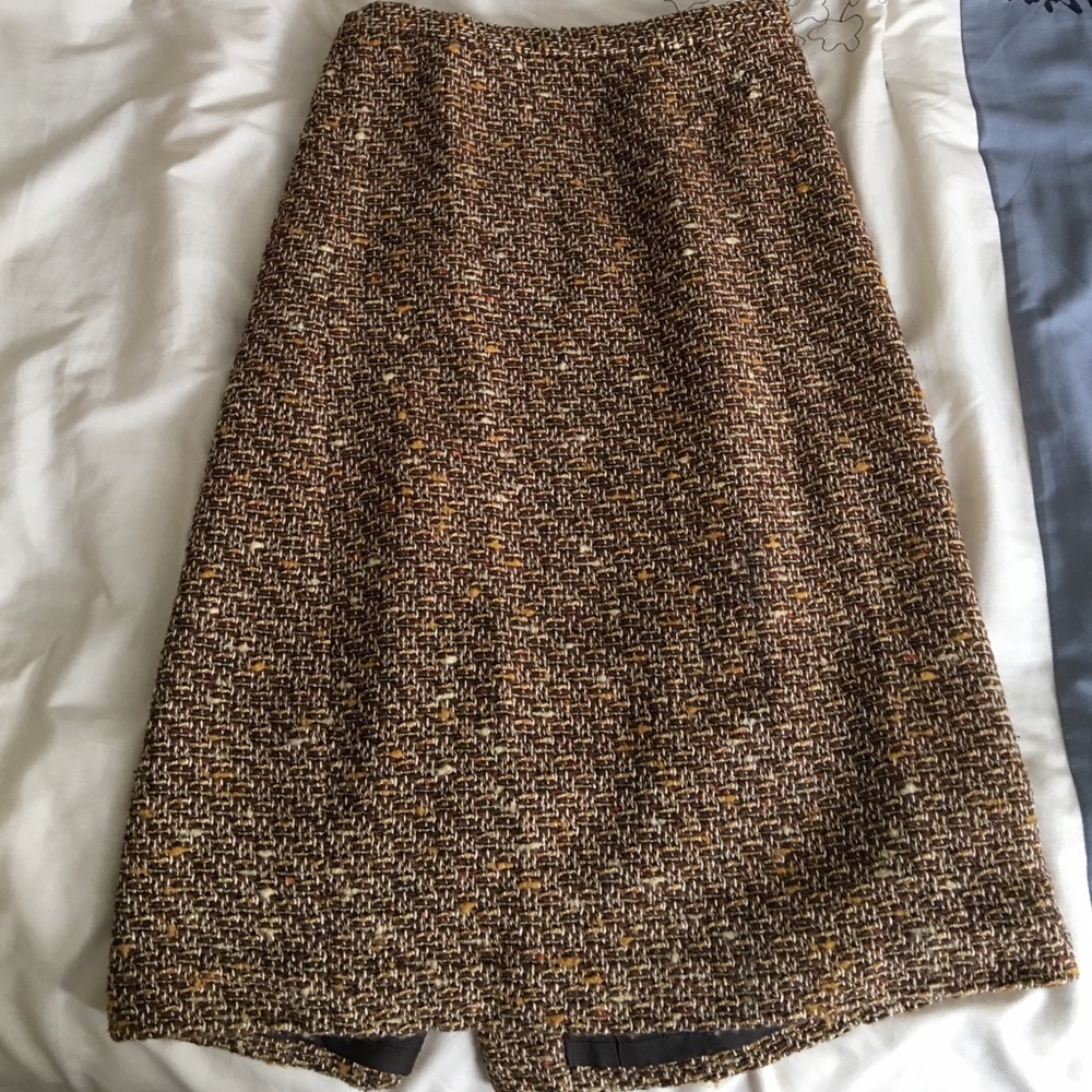 Multi color pencil skirt