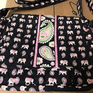 VERA BRADLEY PINK ELEPHANT BAG