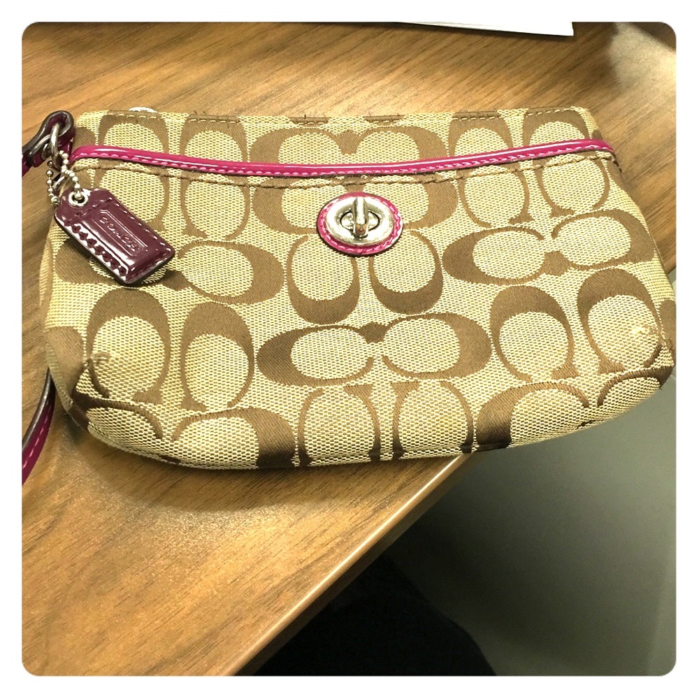 Coach wristlet