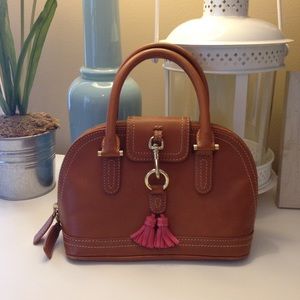 J. CREW Leather Biennial Tassel Bag Small