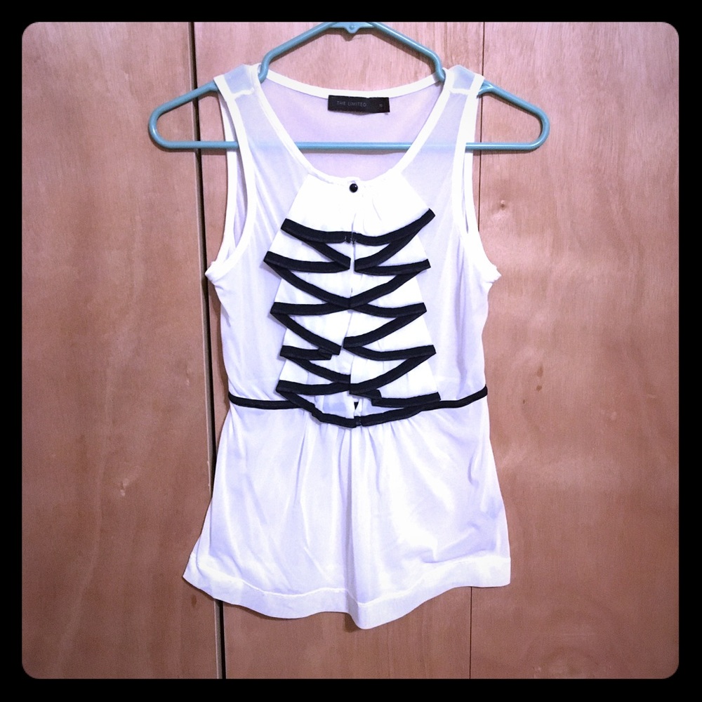 Limited Sheer Ruffle Top