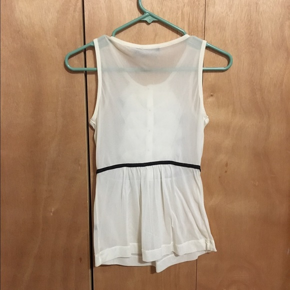 Limited Sheer Ruffle Top - Picture 2 of 2