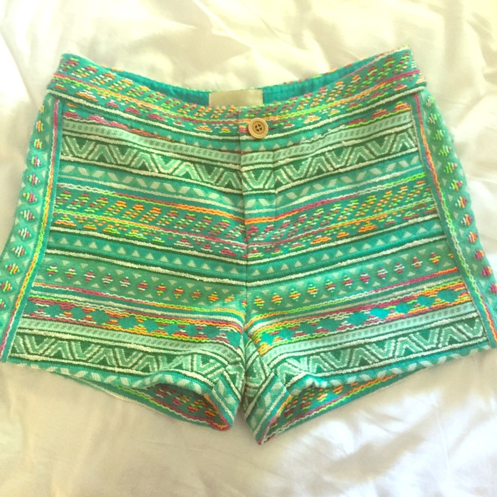 Anthropologie elevenses summer shorts