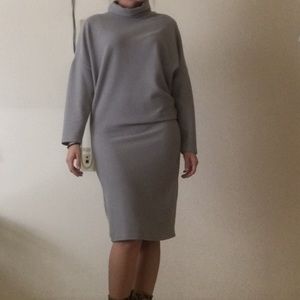 Grey Knot Multi-way Sweater Dress/Tunic