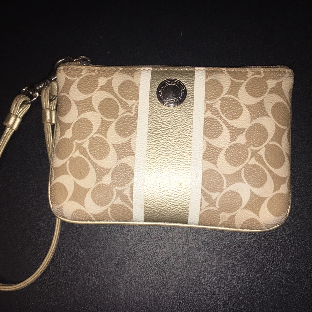 Coach wristlet wallet - Picture 1 of 2