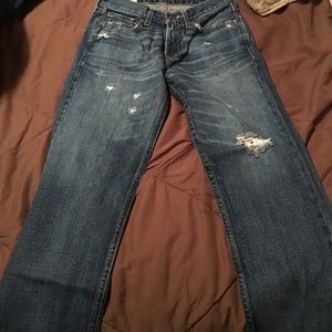 Hollister 28x30 straight leg denim