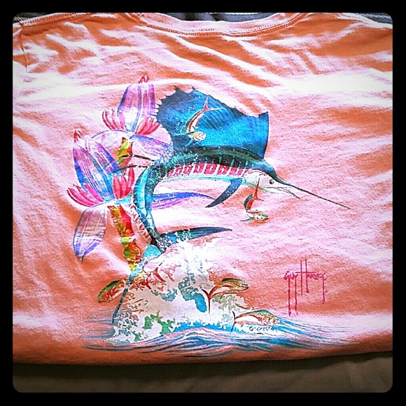 Women's guy Harvey short sleeve tee (SOLD) - Picture 1 of 3