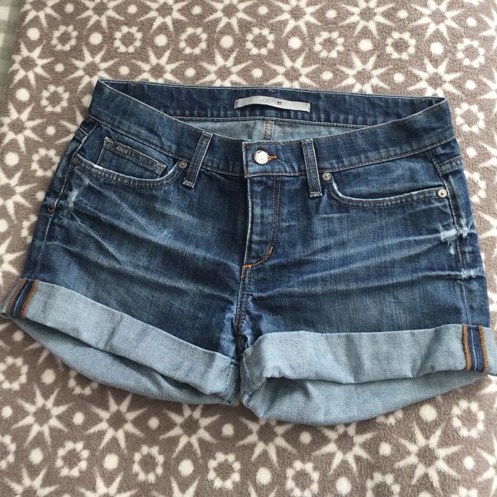 Joe's cuffed denim shorts