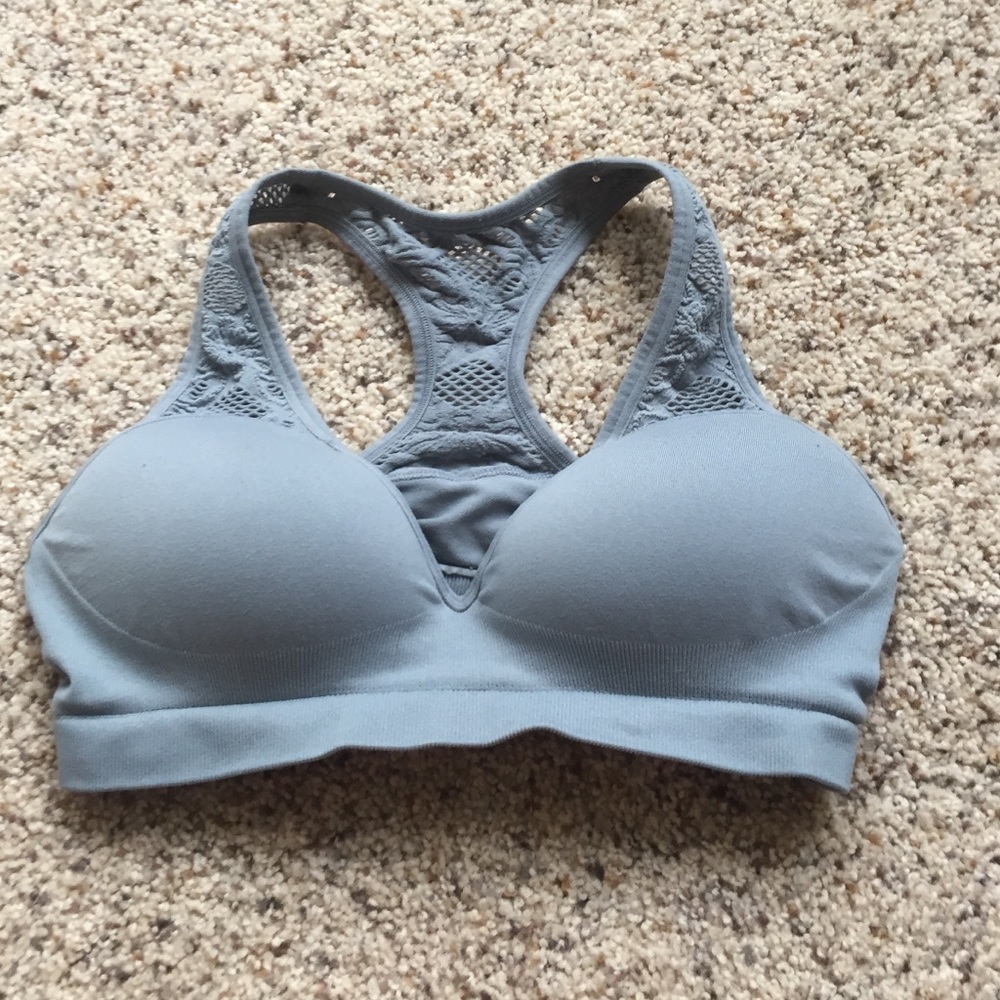 Pink - padded sports bra