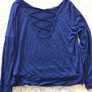 Back detail!! Cozy shirt