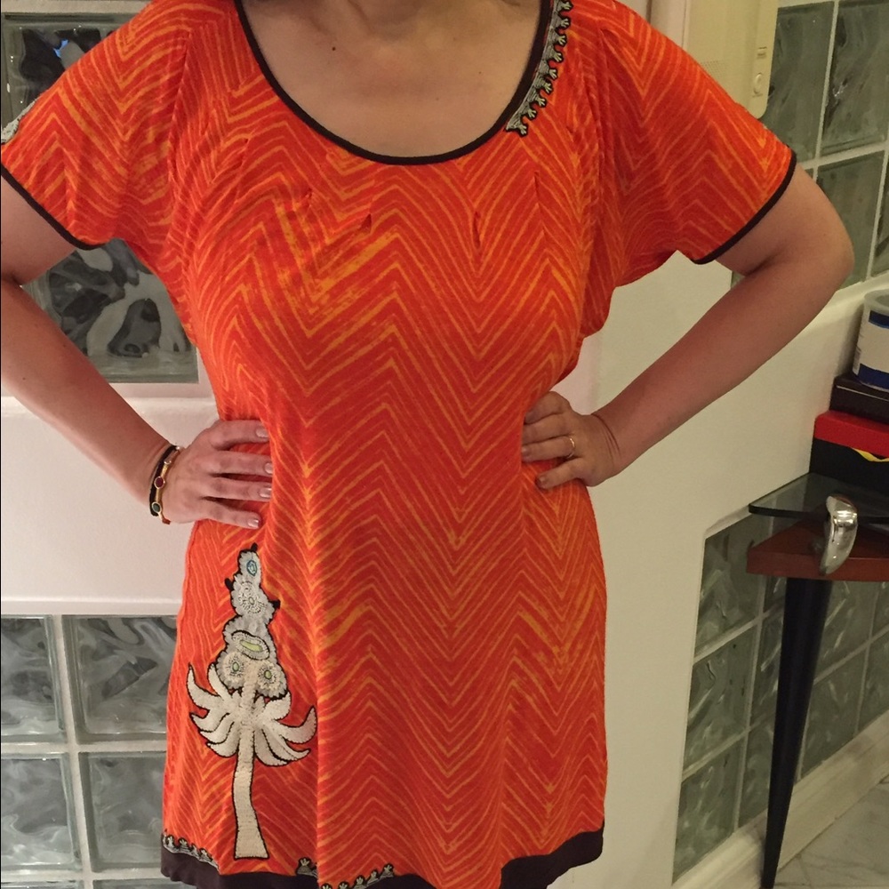 Cotton tunic top