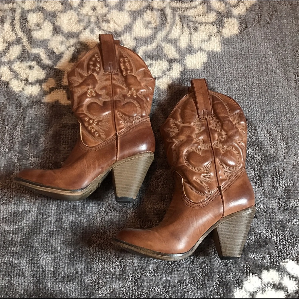 Brown Cowgirl Boots