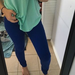 Royal Blue Jeggings